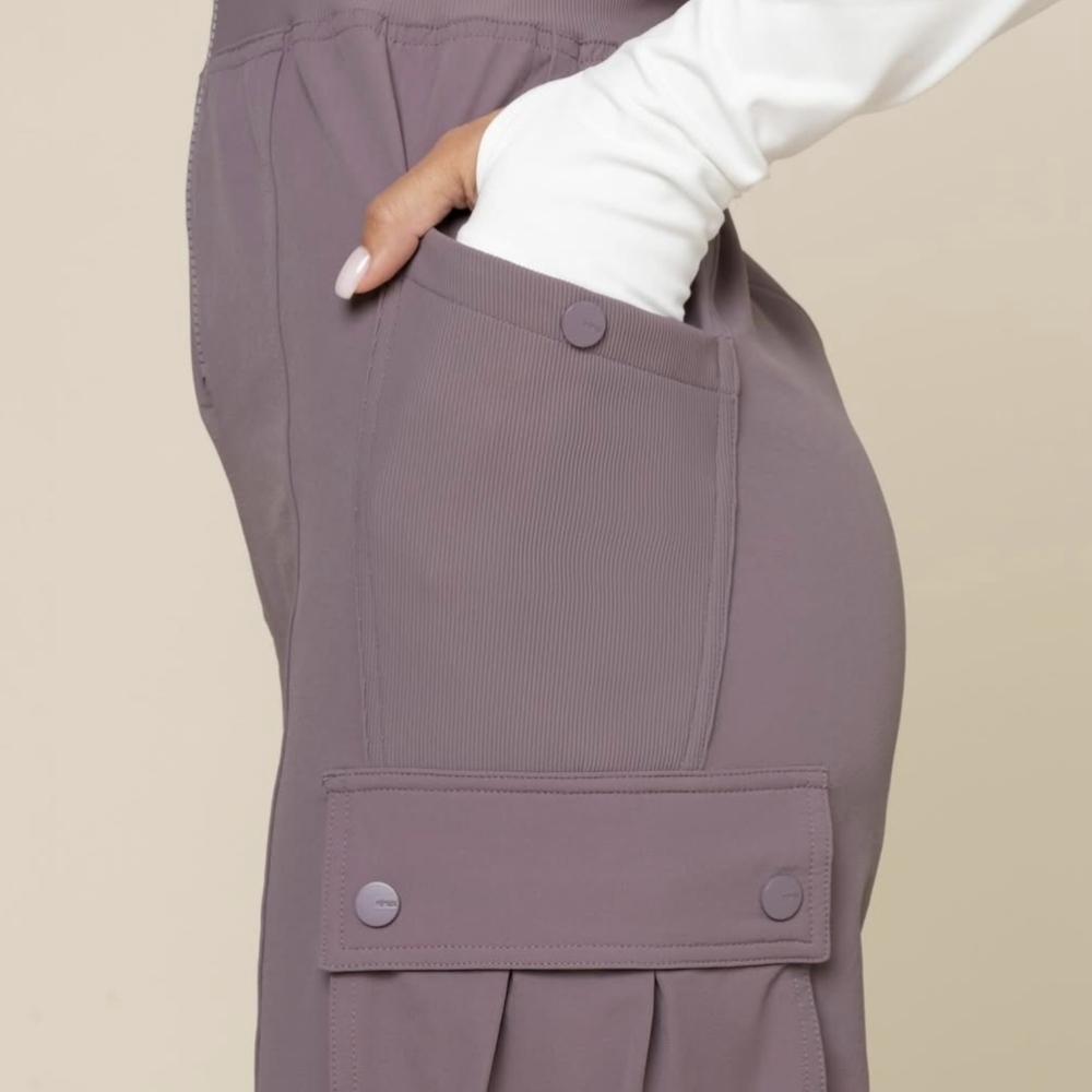 POPFLEX Dusty Mauve Jumpsuit - Picture 7 of 10